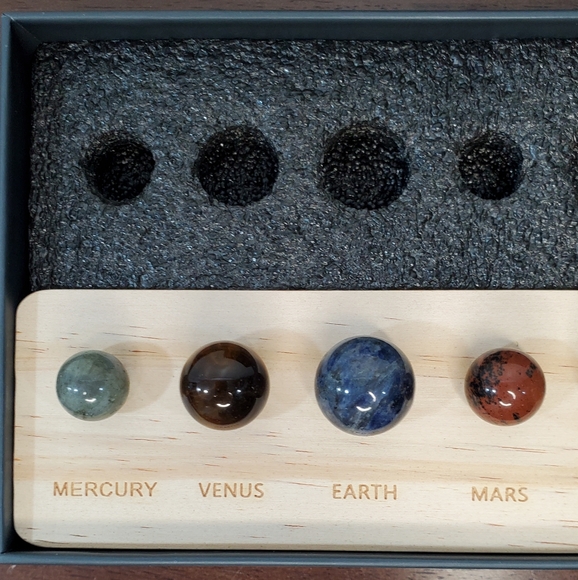 Solar System Crystal Sphere Planets, New - Picture 5 of 17